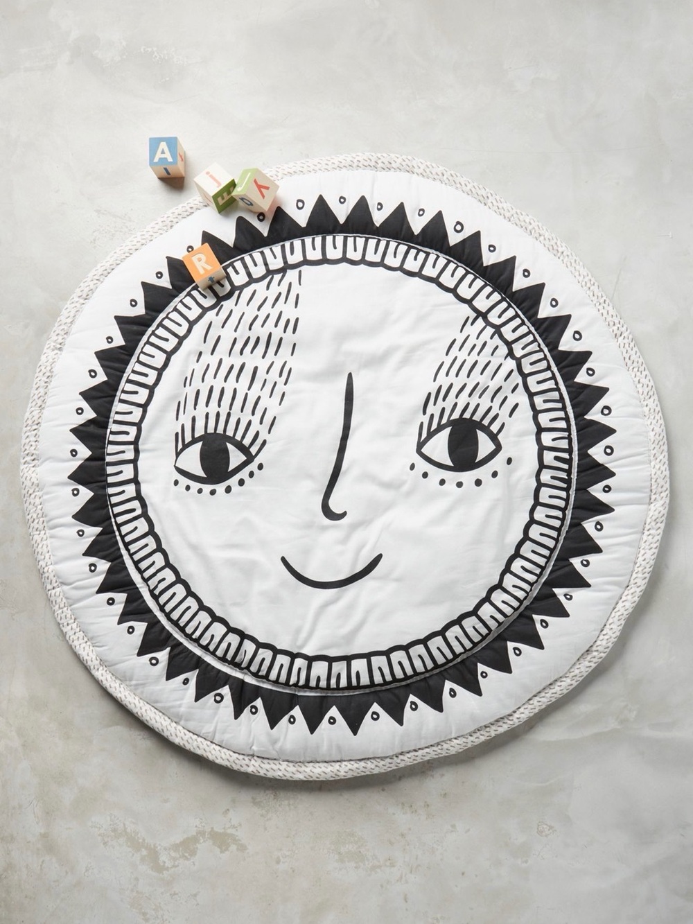 Sun & Star Reversible Mat - organic cotton